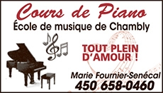 Cours de piano